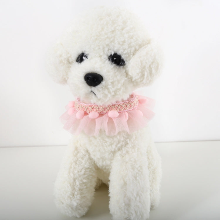 Lace Pet Adjustable Collar Cat Dog Photo Accessories
