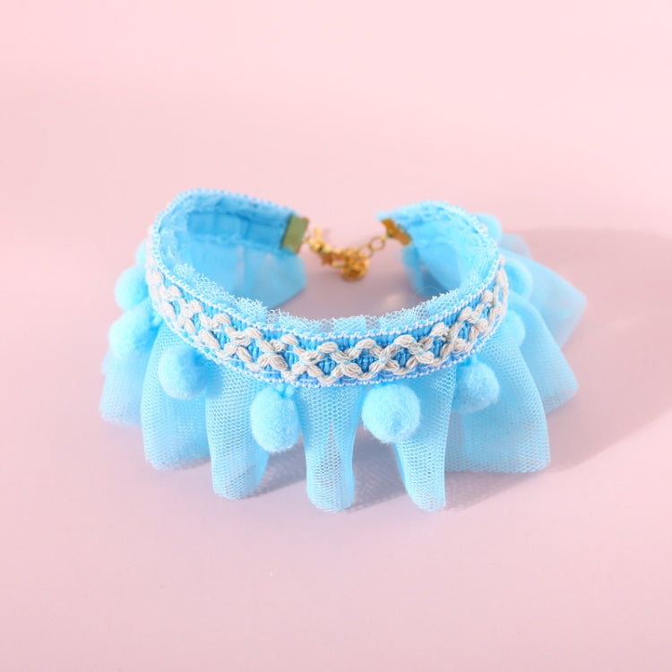 Lace Pet Adjustable Collar Cat Dog Photo Accessories