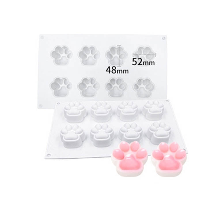 DIY Animal Claw Shape Candle Glue Cake Jelly Pudding Silicone Mold