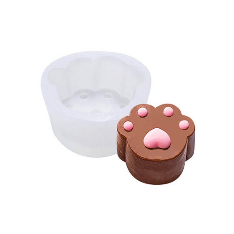 DIY Animal Claw Shape Candle Glue Cake Jelly Pudding Silicone Mold