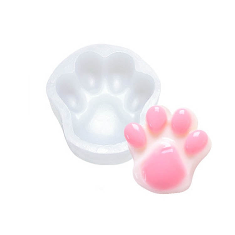 DIY Animal Claw Shape Candle Glue Cake Jelly Pudding Silicone Mold