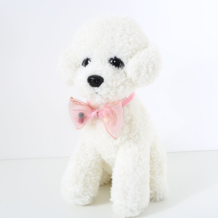 Pet Handmade Adjustable Cat Dog Bow Tie Collar