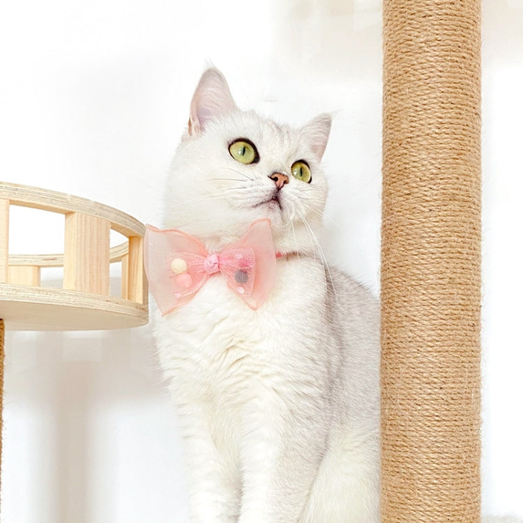 Pet Handmade Adjustable Cat Dog Bow Tie Collar
