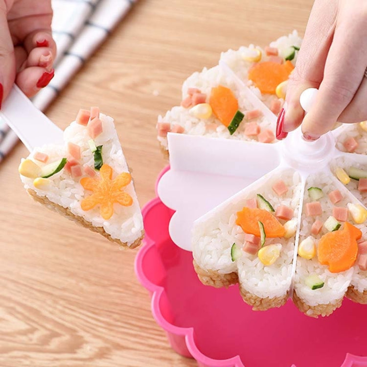 Cake Plate Sushi Mold Set Creative Heart-Shaped Sushi Mold Baked Jelly Pudding Cup Melaleuca Rice Ball Mold