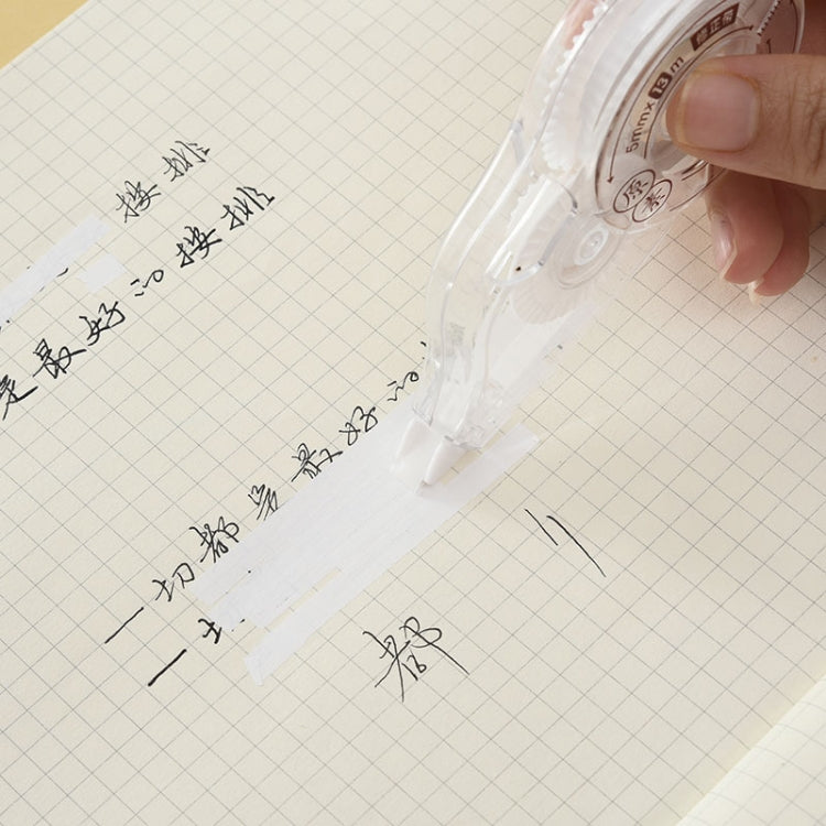 6 in 1 Correction Tape 78 Meters Large Capacity Student Office Stationery Transparent Correction Tape