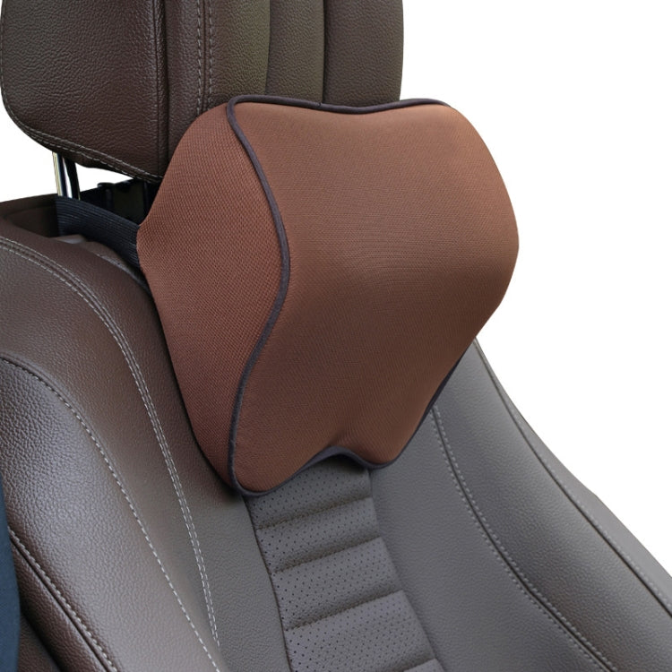 Car Headrest Pillow Neck Pillow Car Memory Foam Cervical Pillow Interior Supplies, Memory Foam Pillow(Black Red Edge), Memory Foam Pillow(Black Brown Edge), Memory Foam Pillow(Black White Edges), Memory Foam Pillow(Beige), Memory Foam Pillow(Light Brown)