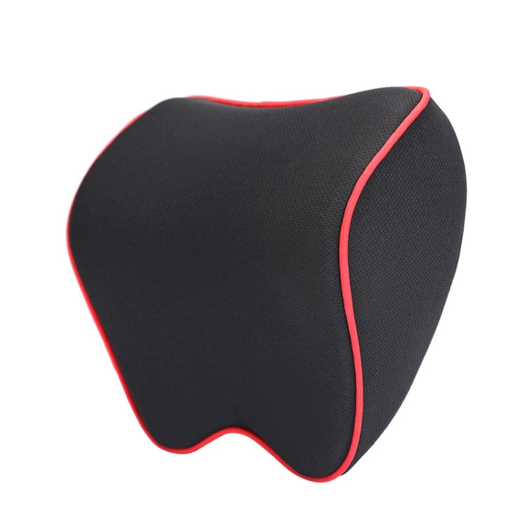 Car Headrest Pillow Neck Pillow Car Memory Foam Cervical Pillow Interior Supplies, Memory Foam Pillow(Black Red Edge), Memory Foam Pillow(Black Brown Edge), Memory Foam Pillow(Black White Edges), Memory Foam Pillow(Beige), Memory Foam Pillow(Light Brown)
