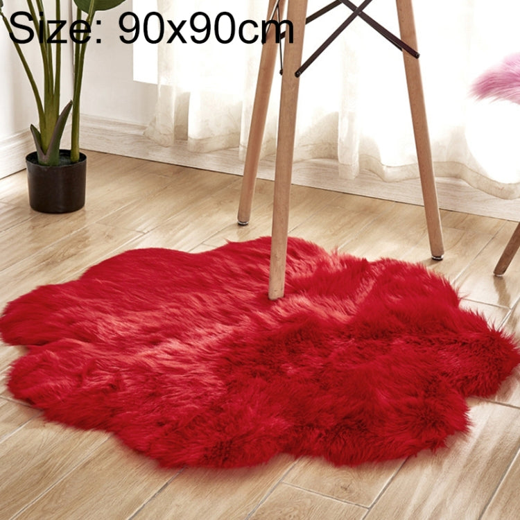 Home Furnishing Imitation Wool Carpet Bedroom Living Room Floor Mat Bay Window Cushion Office Chair Cushion Sofa Cushion
