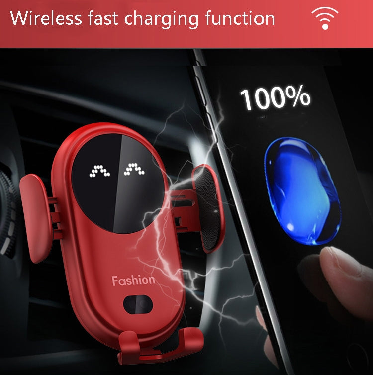 Smart Wireless Car Charger with Infrared Sensor and Mobile Phone Holder