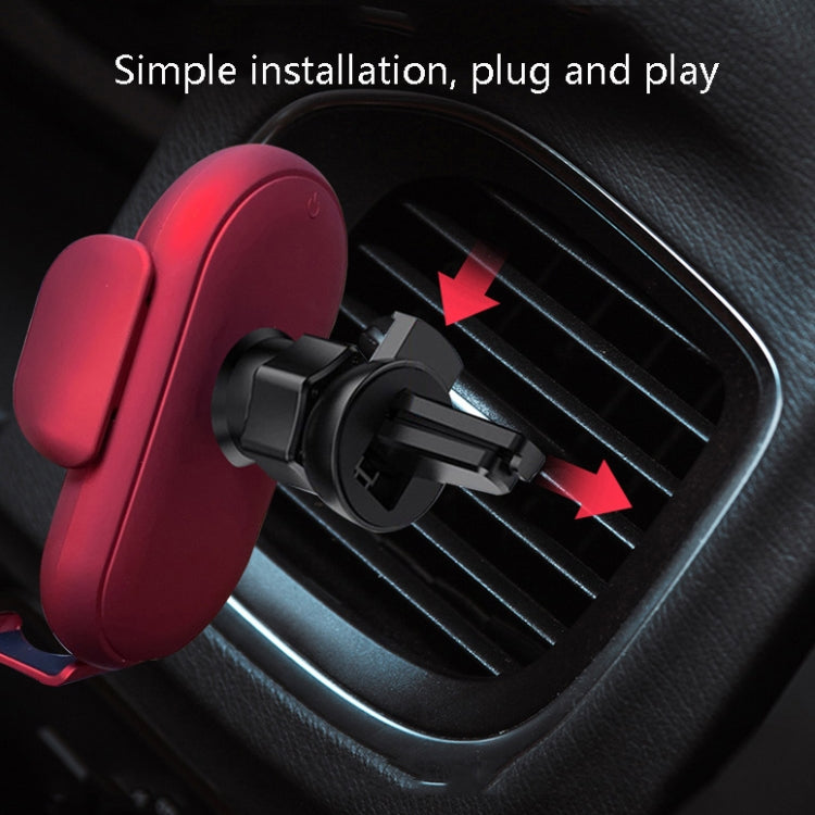 Smart Wireless Car Charger with Infrared Sensor and Mobile Phone Holder