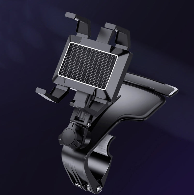 Versatile Car Mobile Phone Mount with 360-Degree Rotation and Hidden Stop Sign