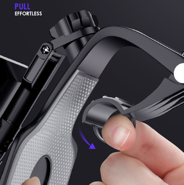 Versatile Car Mobile Phone Mount with 360-Degree Rotation and Hidden Stop Sign