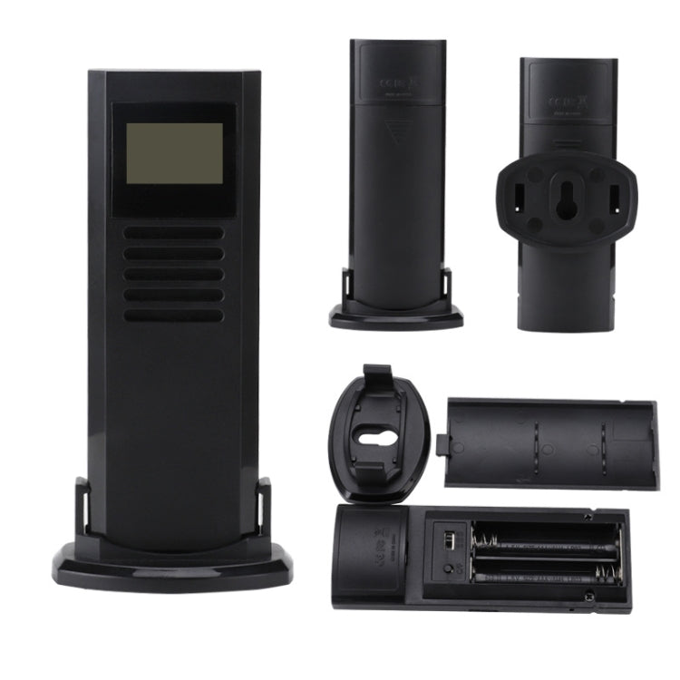 Three Dragged Multi-Function Wireless Thermometer And Hygrometer Indoor And Outdoor High-Precision Thermometer With Color Alarm