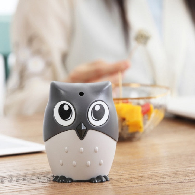 Plastic Owl Press Type Automatic Toothpick Box