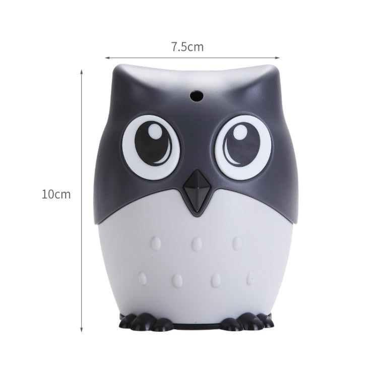 Plastic Owl Press Type Automatic Toothpick Box