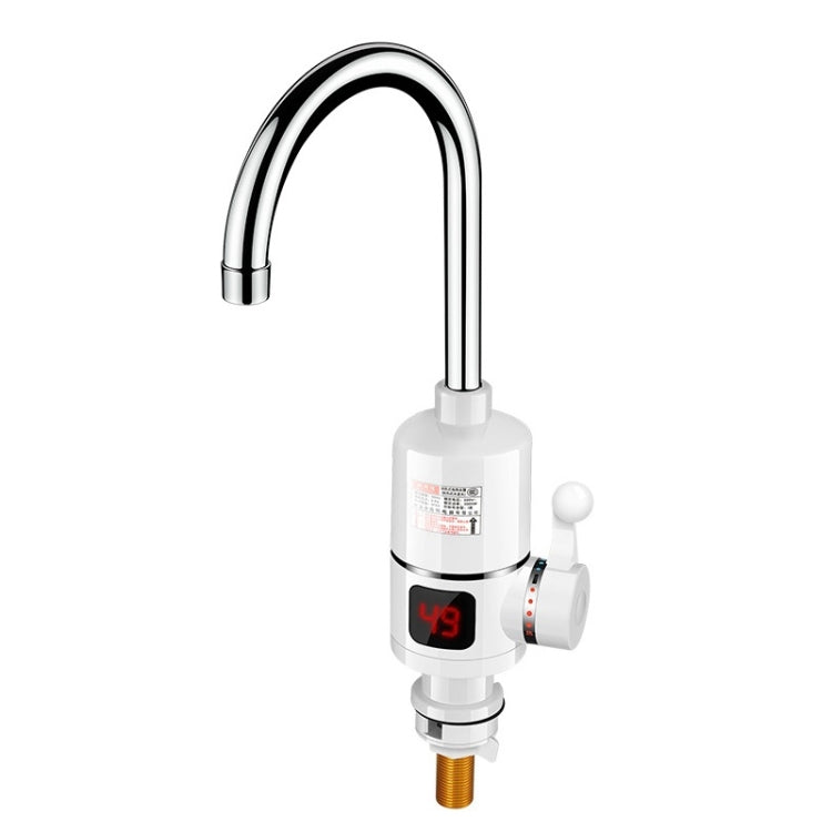 Digital Display Electric Heating Faucet Instant Hot Water Heater EU Plug