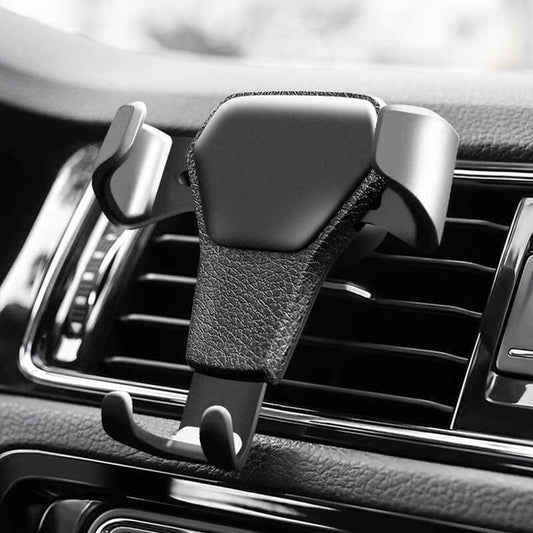 Universal Gravity Car Phone Holder – Secure Smartphone Vent Mount for All Devices