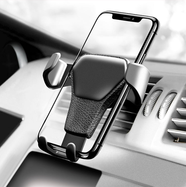 Universal Gravity Car Phone Holder – Secure Smartphone Vent Mount for All Devices