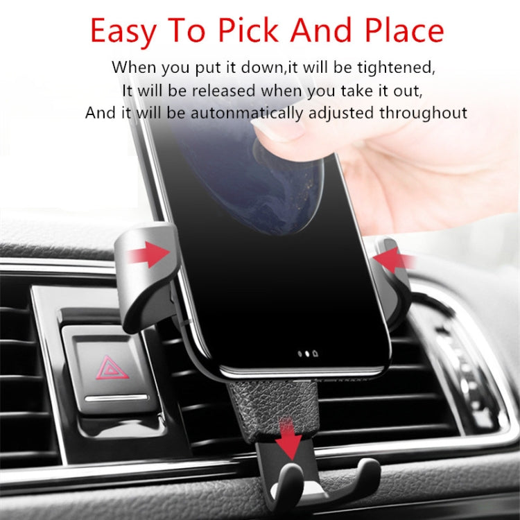 Universal Gravity Car Phone Holder – Secure Smartphone Vent Mount for All Devices