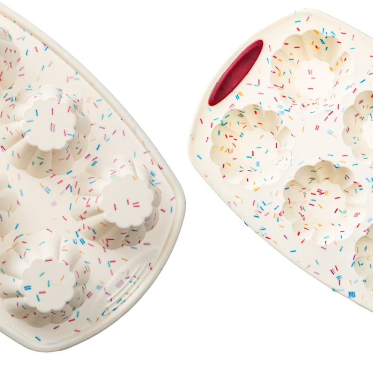 GW20035 DIY Candy Color Cartoon Silicone Cake Toast Ice Tray Mold