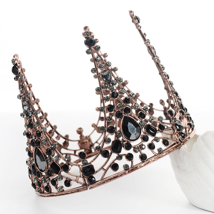 Retro Alloy Queen Crown Birthday Cake Baking Decoration
