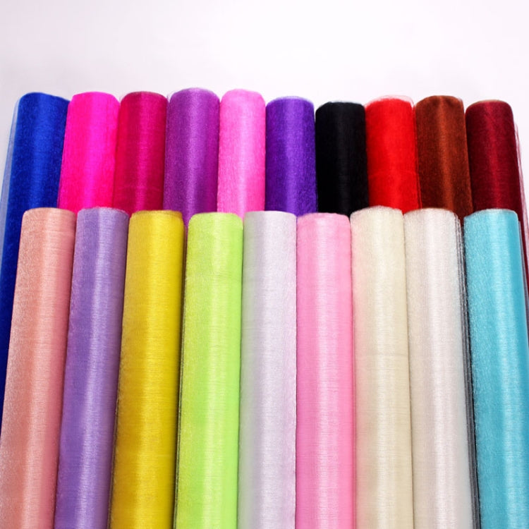 Snow Yarn Flowers Packaging Wedding Decoration Simple Gauze Flowers Packaging Materials