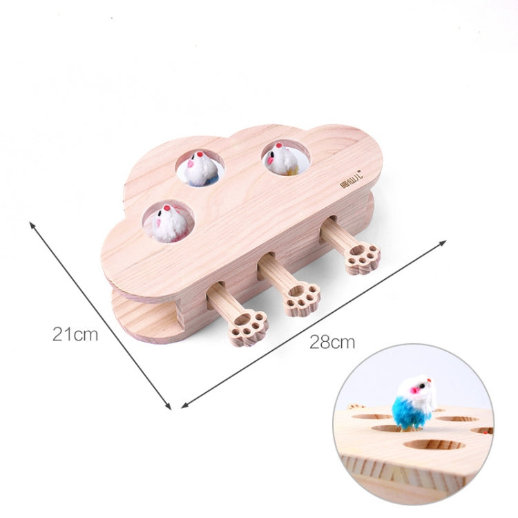 Hamster And Cat Toys Solid Wood Cat Supplies