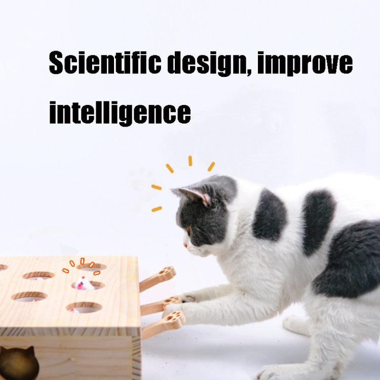 Hamster And Cat Toys Solid Wood Cat Supplies