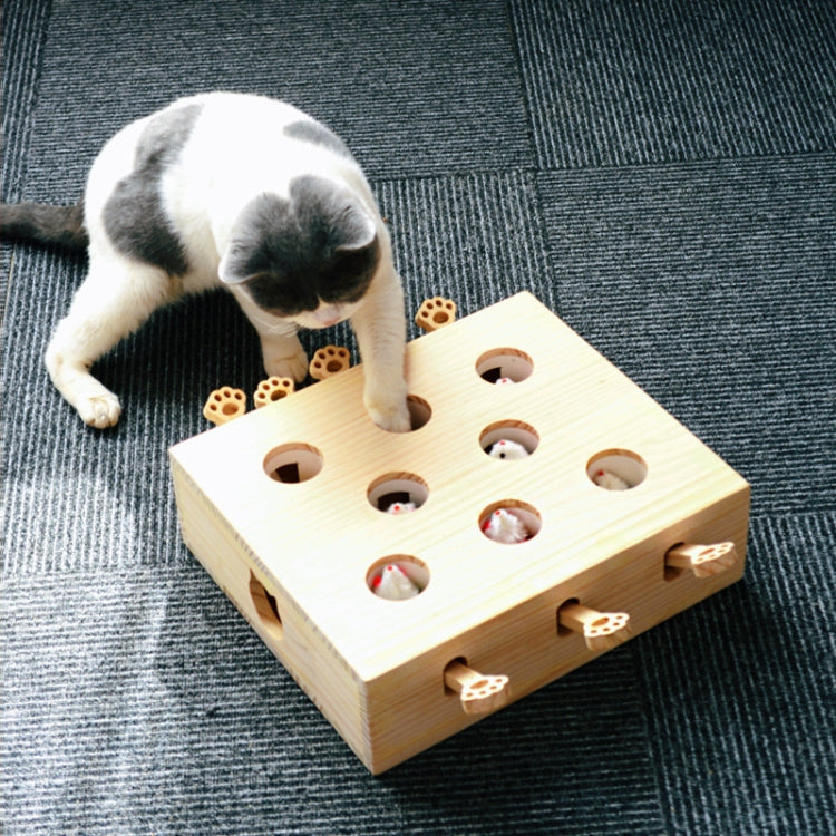 Hamster And Cat Toys Solid Wood Cat Supplies