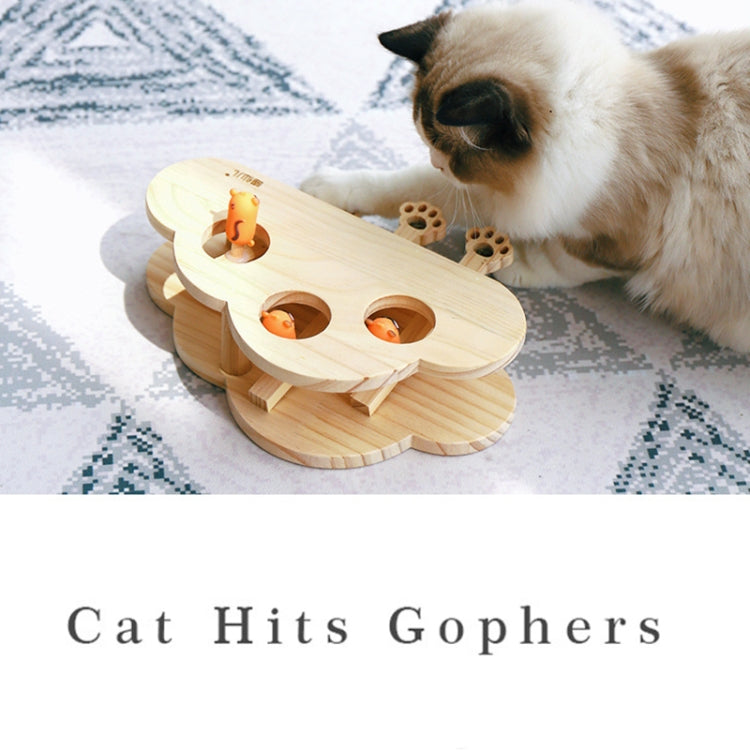 Hamster And Cat Toys Solid Wood Cat Supplies
