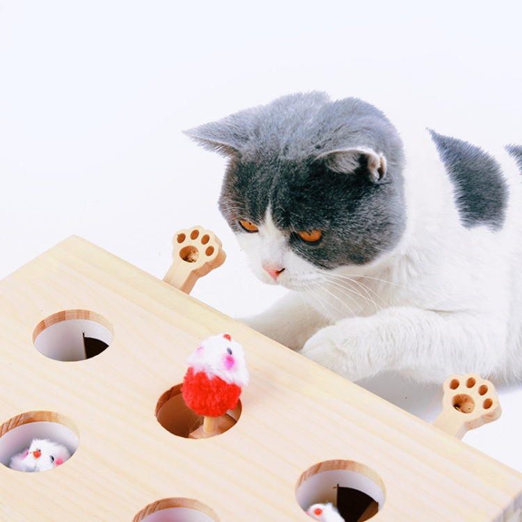 Hamster And Cat Toys Solid Wood Cat Supplies
