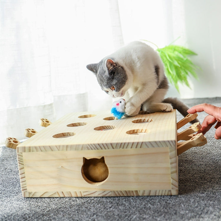 Hamster And Cat Toys Solid Wood Cat Supplies