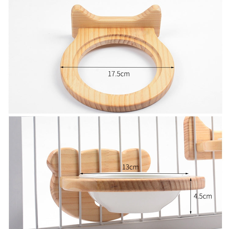 Pets Freely Adjustable Hanging Cage Bowl