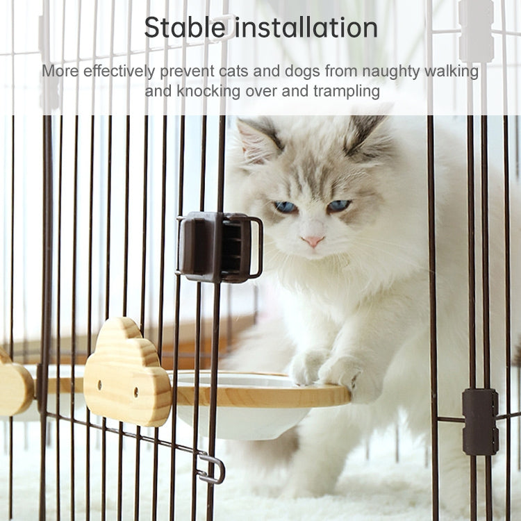 Pets Freely Adjustable Hanging Cage Bowl