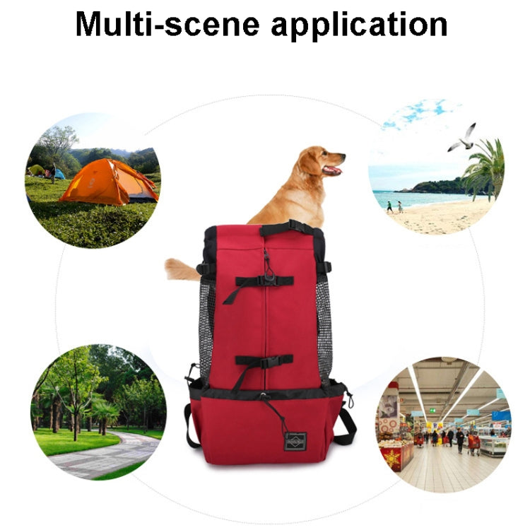 Ventilated And Breathable Washable Pet Portable Backpack, XL