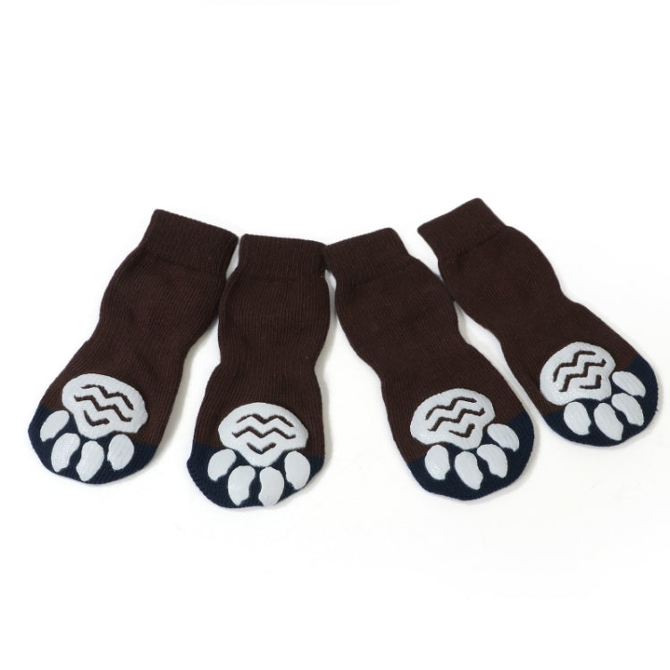 Pet Socks Cotton Anti-Scratch Breathable Foot Cover