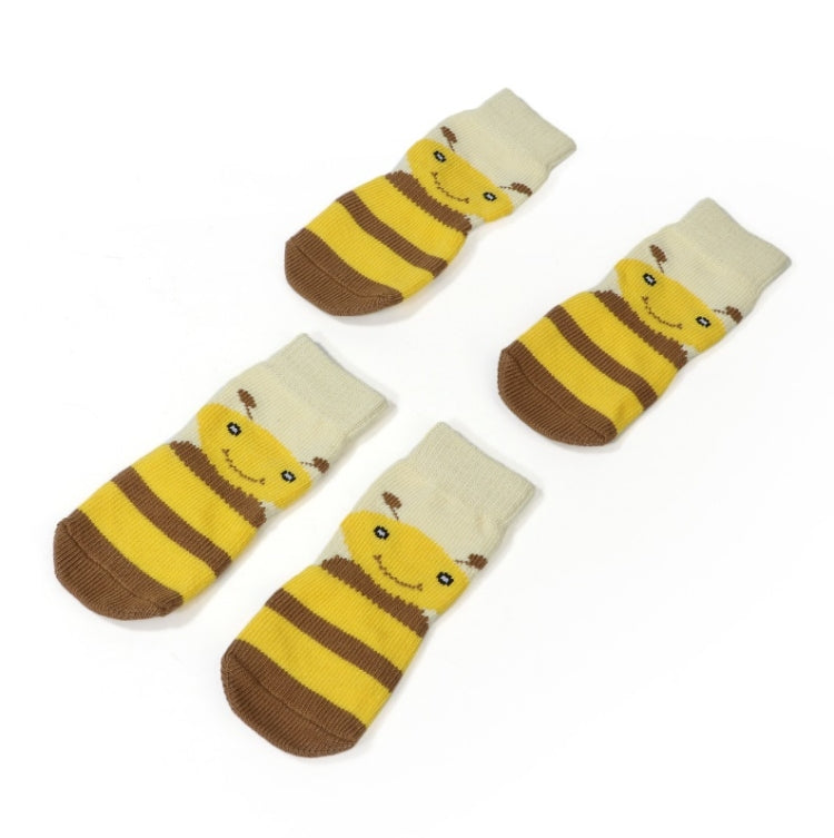 Pet Socks Cotton Anti-Scratch Breathable Foot Cover