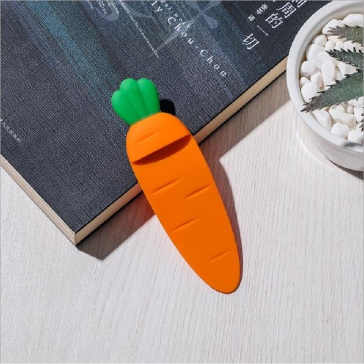 Carrot Shape Bookmark Fun Reading Book Page Folder Pager