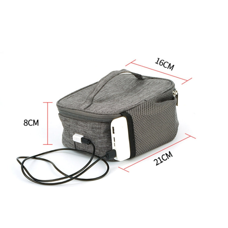 Waterproof Oxford Cloth USB Heated Lunch Box Insulation Bag