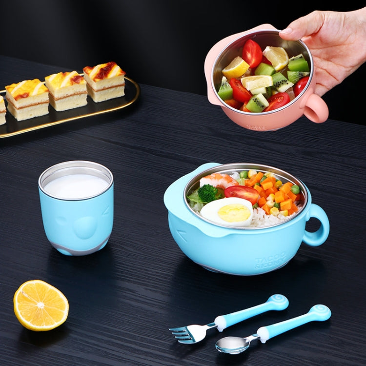 SSGP Stainless Steel Children Complementary Food Insulation Tableware