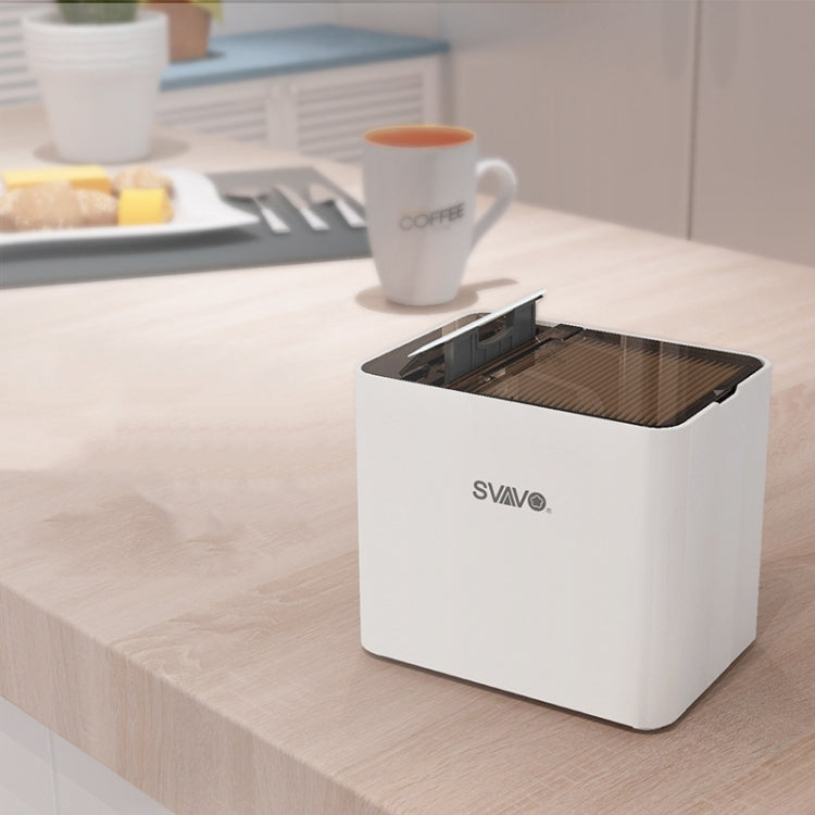 SVAVO Household Automatic Induction Smart Toothpick Box Restaurant Plastic Toothpick Holder