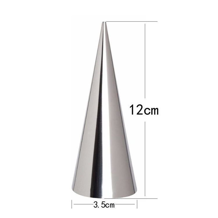 17 in 1 Ice Cream Crispy Mold Set Stainless Steel Conical Roller Croissant Tool