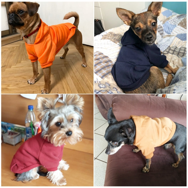 Dog Hoodies Pet Clothes For Dogs Coat Jackets Cotton Dog Clothes, XS