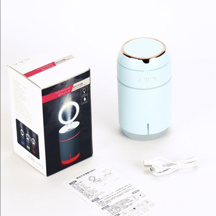 K005 Portable Hydrating LED Fill Light Makeup Mirror USB Mini Humidifier