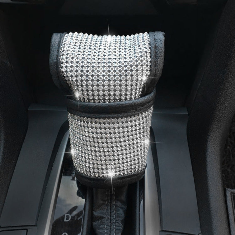Luxury Rhinestone Car Interior Sleeves – 2 Piece Plush Protective Set