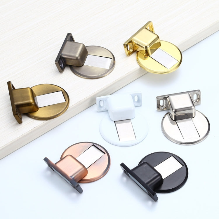 Zinc Alloy Non-Perforated Suction Silent Strong Magnetic Door Stopper
