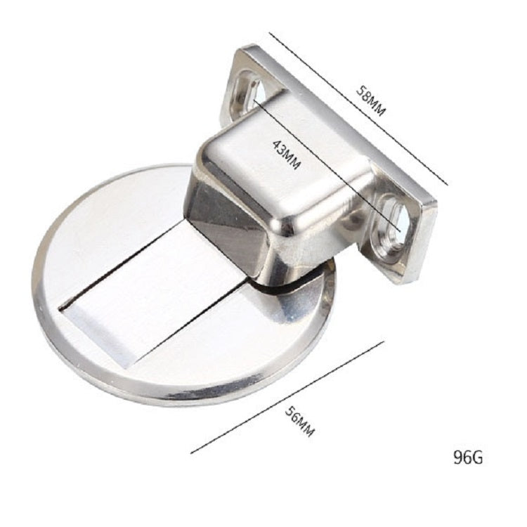 Zinc Alloy Non-Perforated Suction Silent Strong Magnetic Door Stopper