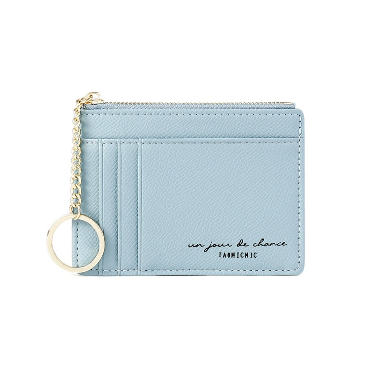 928801 Zipper Ladies Coin Purse Mini Keychain Multi-Card Card Holder
