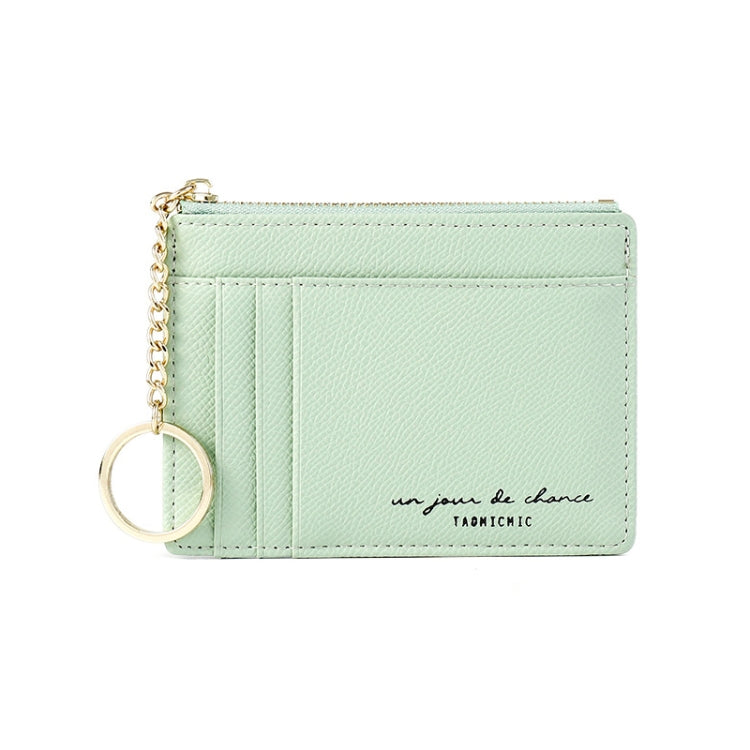 928801 Zipper Ladies Coin Purse Mini Keychain Multi-Card Card Holder