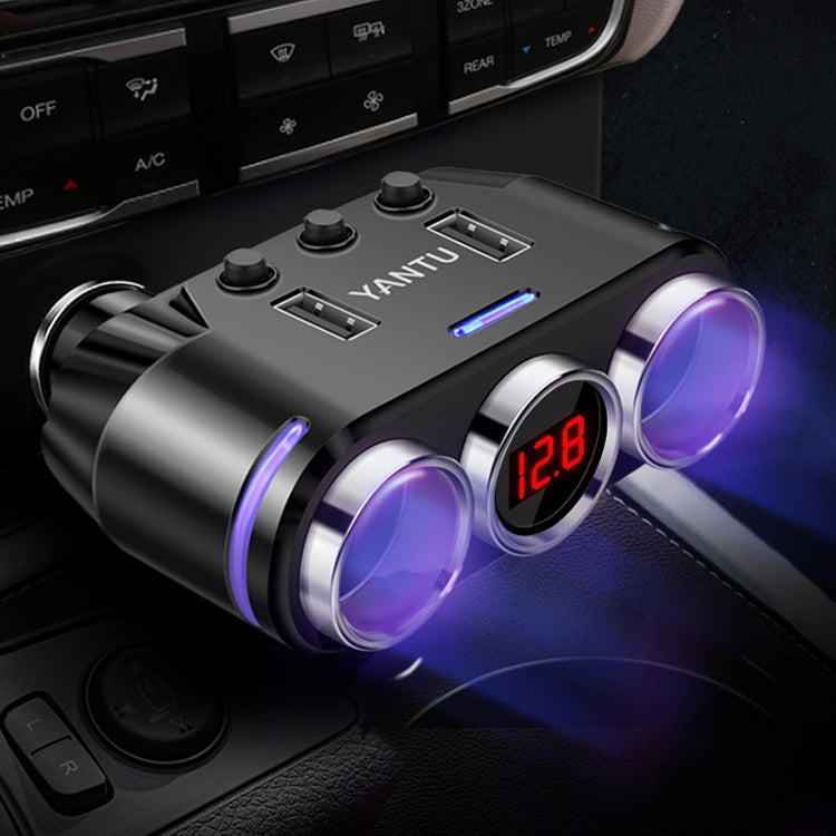 YANTU B39 Cigarette Lighters Cars Multifunctional Usb Fast Charging Car Charger, Wired Non-voltage, Wired Voltage, Wireless Non-voltage, Wireless Voltage, Wireless Qualcomm Non-Voltage, Wireless Qualcomm Voltage, Wireless High-power Non-voltage
